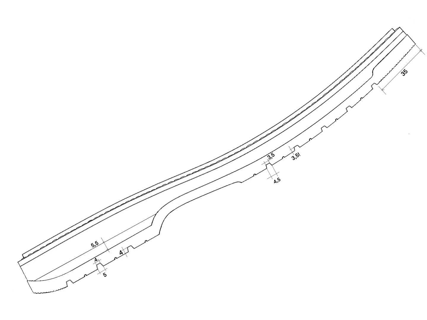 Custom outsole development reference