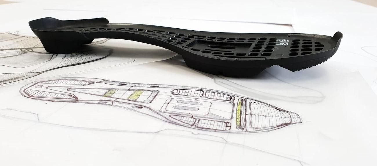 Custom outsole development reference