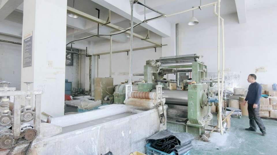 rubber sole factory