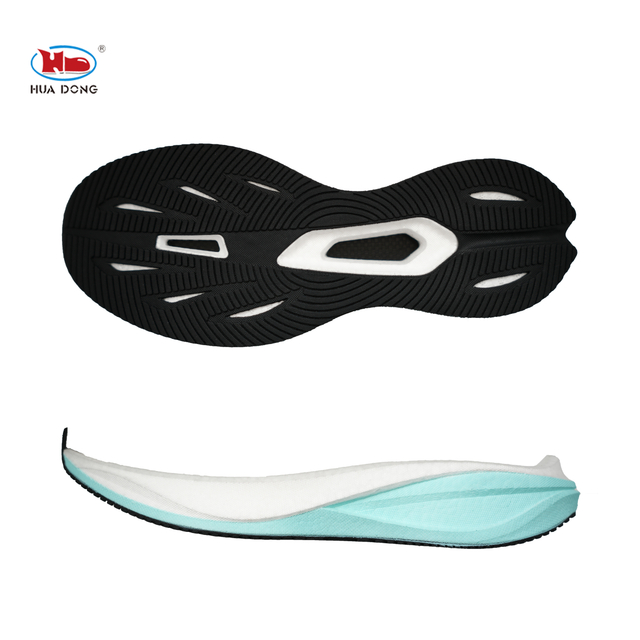 Shoe soles for long-distance running