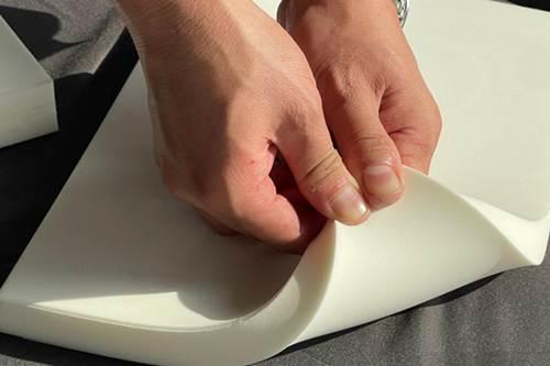 SCF foam sheet footwear component example