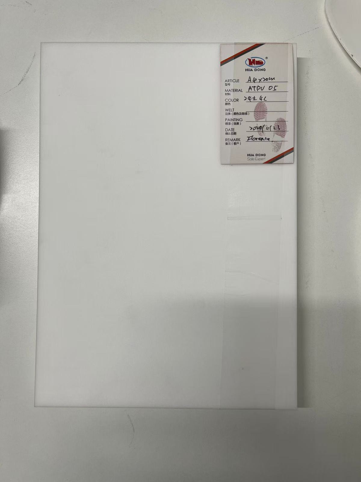 SCF foam sheet footwear component example