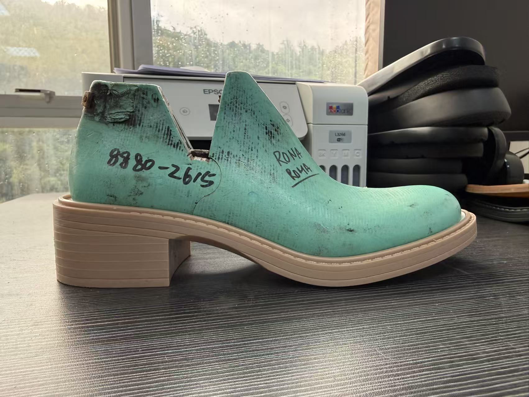 Shoe last and custom outsole development reference