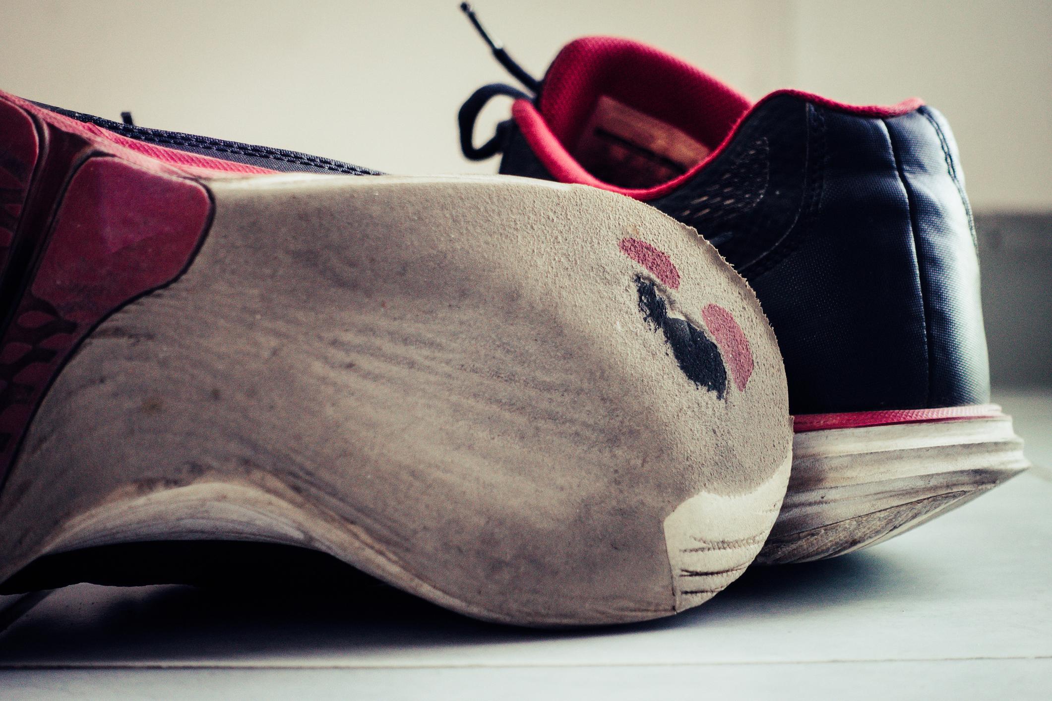 Outsole abrasion resistance and material durability reference