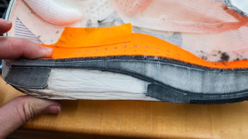 SCF foam sheet footwear component example